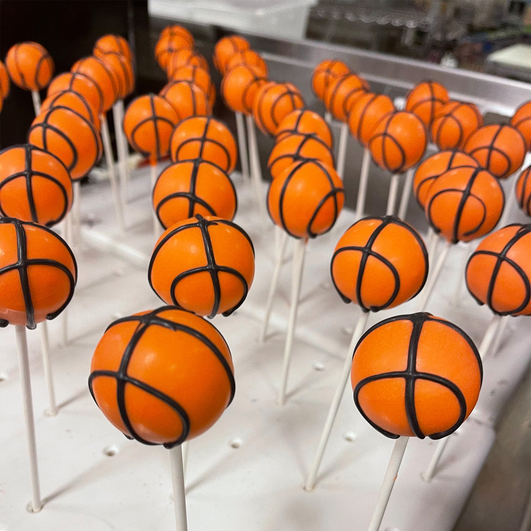 Basketball Cake Topper – Sugar Shoppe